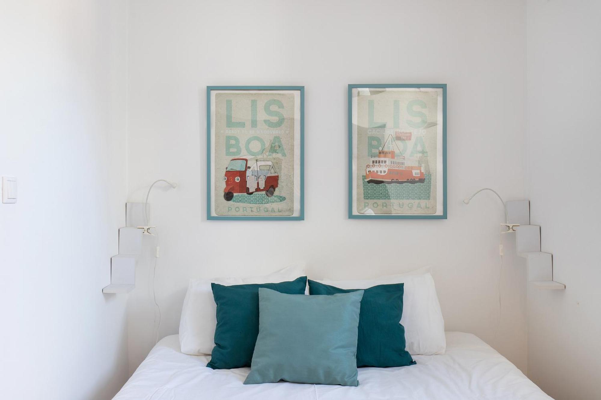 Classic Lisbon Homes: Bright & Central In Belem Eksteriør bilde